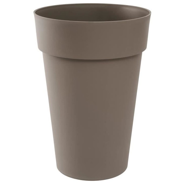 Vase haut Rond Ø 46 cm - EDA - Toscane - 67 L - Ø 46 x H. 65 cm - Taupe Vase haut Rond Ø 46 cm - EDA - Toscane - 67 L - Ø 46 x H. 65 cm - Taupe