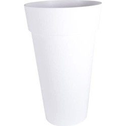 EDA Vase TOSCANE XXL - 90 L - Ø 48 x H 80 cm - Blanc