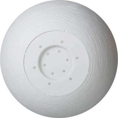 Pot vasque Ø 40 cm - EDA - Graphit Up - 14,9 L - Intérieur / Extérieur - Ø 40 x H. 16,5 cm - Blanc Cérusé