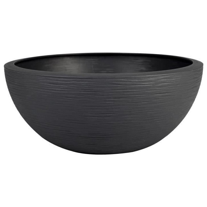 Pot vasque Ø 40 cm - EDA - Graphit Up - 14,9 L - Intérieur / Extérieur - Ø 40 x H. 16,5 cm - Gris Anthracite Pot vasque Ø 40 cm - EDA - Graphit Up - 14,9 L - Intérieur / Extérieur - Ø 40 x H. 16,5 cm - Gris Anthracite