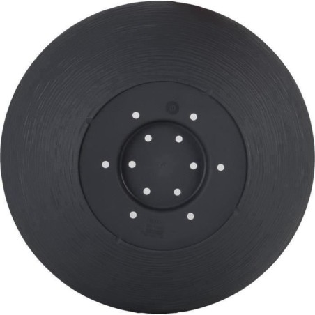Pot vasque Ø 40 cm - EDA - Graphit Up - 14,9 L - Intérieur / Extérieur - Ø 40 x H. 16,5 cm - Gris Anthracite
