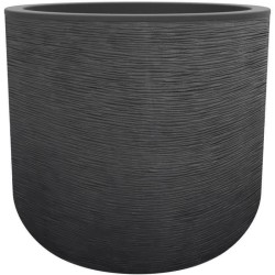 EDA Pot rond GRAPHIT UP - 32,5 L - Ø 38,5 cm x H 36,8 cm - Gris anthr