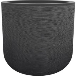 EDA Pot de fleurs rond GRAPHIT UP - 67 L - Ø 49 cm x H 46,2 cm - Gris