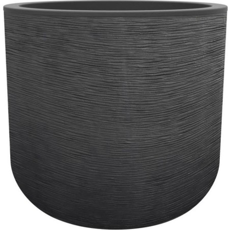 EDA Pot de fleurs rond GRAPHIT UP - 67 L - Ø 49 cm x H 46,2 cm - Gris