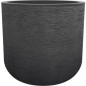 EDA Pot de fleurs rond GRAPHIT UP - 67 L - Ø 49 cm x H 46,2 cm - Gris anthracite