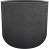 EDA Pot de fleurs rond GRAPHIT UP - 67 L - Ø 49 cm x H 46,2 cm - Gris