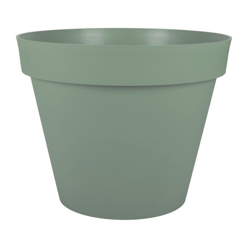 EDA Pot de fleur rond TOSCANE - 76 L - Ø 60 x H 47 cm - Vert laurier EDA Pot de fleur rond TOSCANE - 76 L - Ø 60 x H 47 cm - Vert laurier