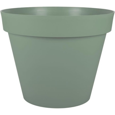 EDA Pot de fleur rond TOSCANE - 76 L - Ø 60 x H 47 cm - Vert laurier