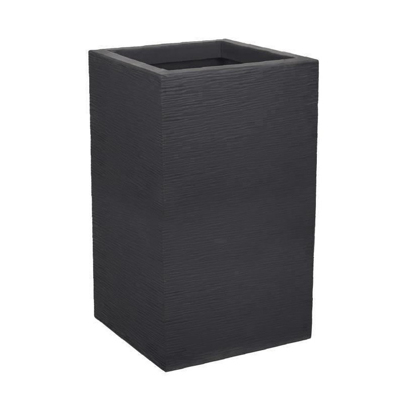 EDA Bac a fleurs Carré Haut GRAPHIT UP - 36 L - 29,5 x 29,5 cm x 49,5 EDA Bac a fleurs Carré Haut GRAPHIT UP - 36 L - 29,5 x 29,5 cm x 49,5