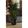EDA Cache-pot OPALE - 14,8 L - Ø 29,5 x H.27,1 cm - Noir