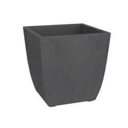 EDA Bac a fleurs Carré DIVA BASALT - 42 L - 43,5 x 43,5 x H.44,2 cm -