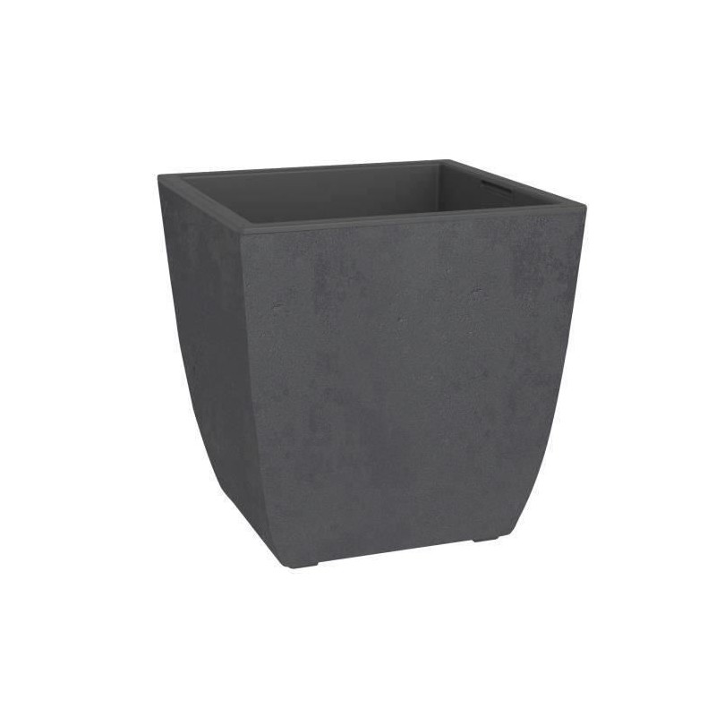 EDA Bac a fleurs Carré DIVA BASALT - 42 L - 43,5 x 43,5 x H.44,2 cm - EDA Bac a fleurs Carré DIVA BASALT - 42 L - 43,5 x 43,5 x H.44,2 cm -