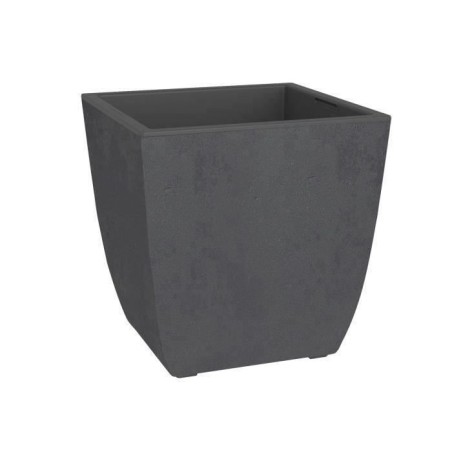 EDA Bac a fleurs Carré DIVA BASALT - 42 L - 43,5 x 43,5 x H.44,2 cm -