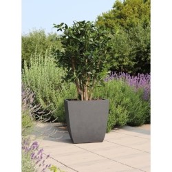 EDA Bac a fleurs Carré DIVA BASALT - 42 L - 43,5 x 43,5 x H.44,2 cm -