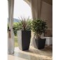 EDA Bac a fleurs Carré DIVA BASALT - 42 L - 43,5 x 43,5 x H.44,2 cm - Bac intérieur amovible - Gris anthracite EDA Bac a fleurs Carré DIVA BASALT - 42 L - 43,5 x 43,5 x H.44,2 cm - Bac intérieur amovible - Gris anthracite