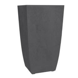EDA Bac a fleurs Carré haut DIVA BASALT - 42 L - 43,5 x 43,5 x H.78.2