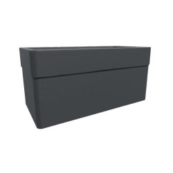 Jardiniere 80 cm - EDA - CAREL - 63 L - Avec roulettes - Extérieur ou