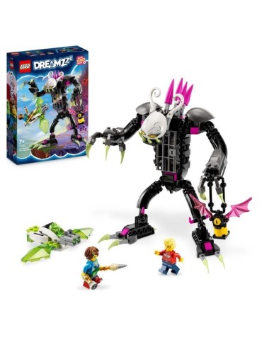 LEGO DREAMZzz 71455 Le Monstre-Cage, Jouet avec Figurines de Z-Blob en Mini-Avion ou Moto Volante