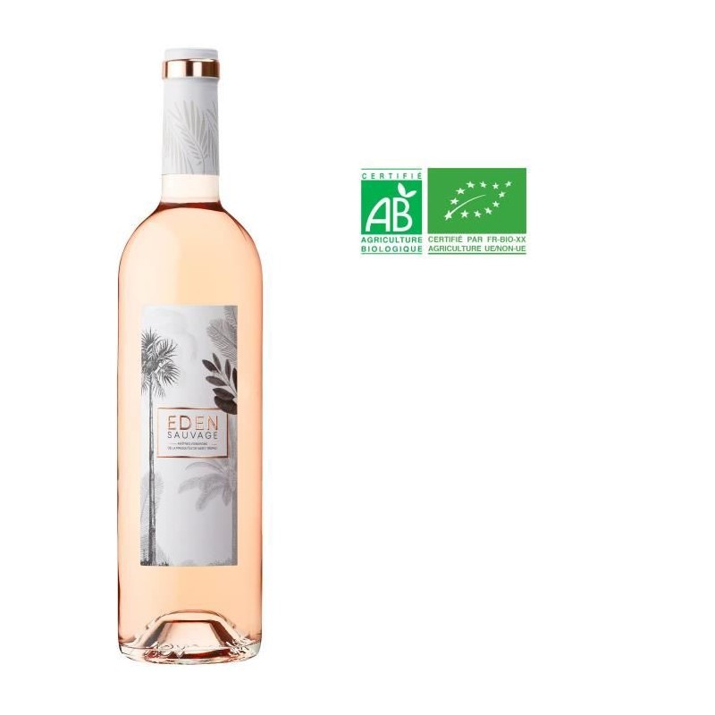 Eden Sauvage 2024 Côtes de Provence - Vin rosé de Provence - Bio