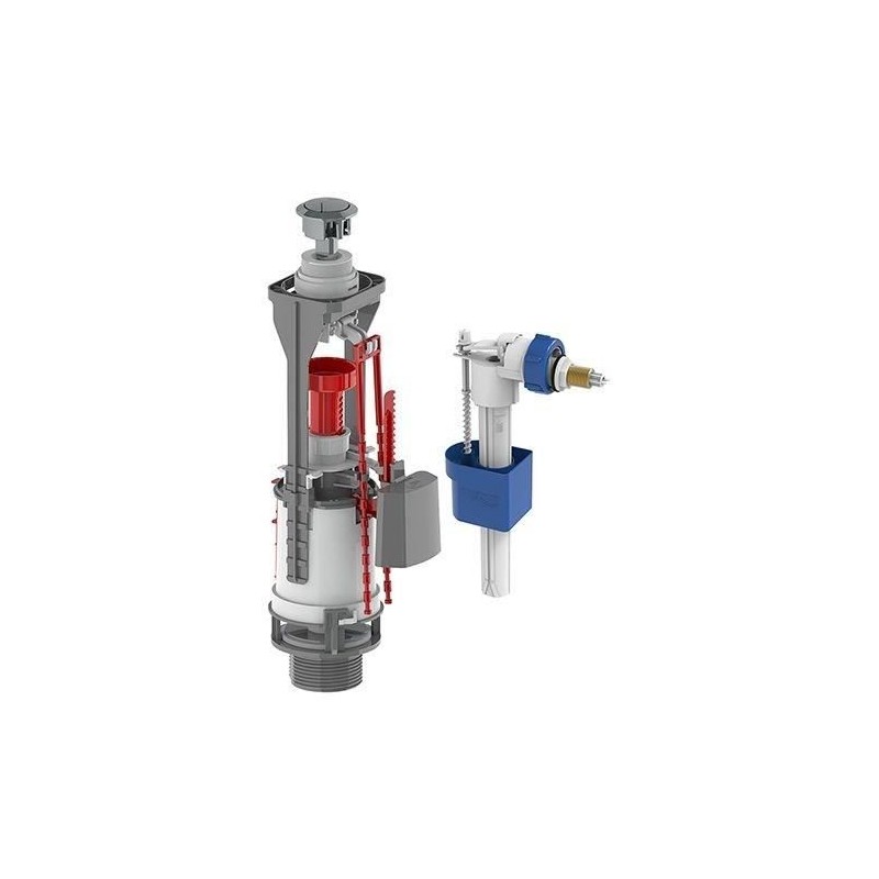 Kit mécanisme WC a alimentation latérale - ROUSSEAU - Certifié NF -
