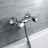Mélangeur de douche - EDOUARD ROUSSEAU - Konfort - Tetes a clapet - P