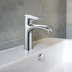 Mitigeur de lavabo - EDOUARD ROUSSEAU - Rangoon - Aérateur réducteur