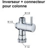 Inverseur et connecteur pour colonne de douche - Standard - EDOUARD RO