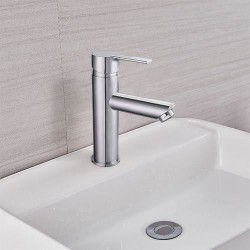 Mitigeur lavabo - EDOUARD ROUSSEAU - Dower - Cartouche céramique Ø 3