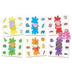 Jeu d'éveil éducatif PEPPA PIG Les Couleurs - EDUCA - Pour Garçon e