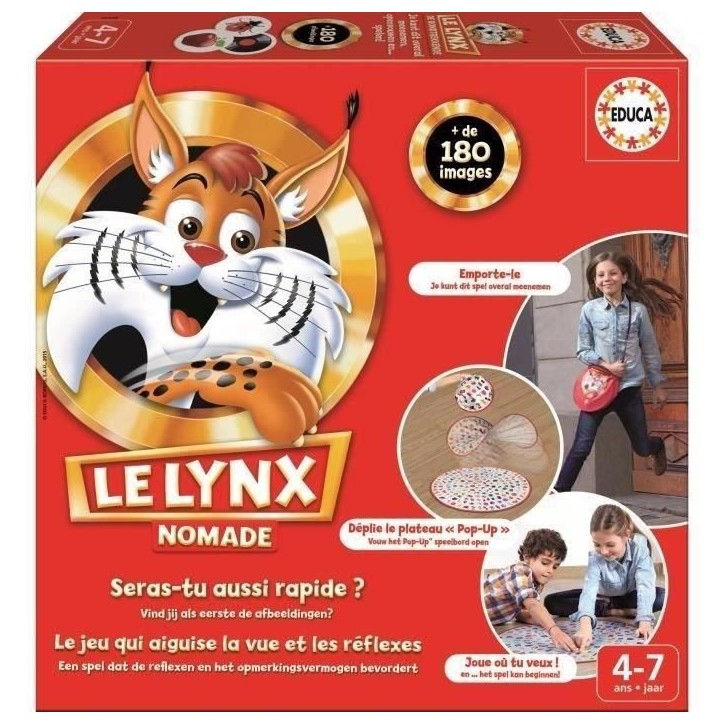 EDUCA Jeux éducatif Le Lynx Nomade EDUCA Jeux éducatif Le Lynx Nomade