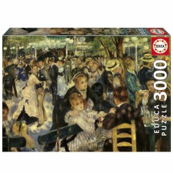 Puzzle - EDUCA - Danse Au Moulin De La Galette - 3000 pieces - 120 x 8