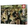 Puzzle - EDUCA - Danse Au Moulin De La Galette - 3000 pieces - 120 x 8