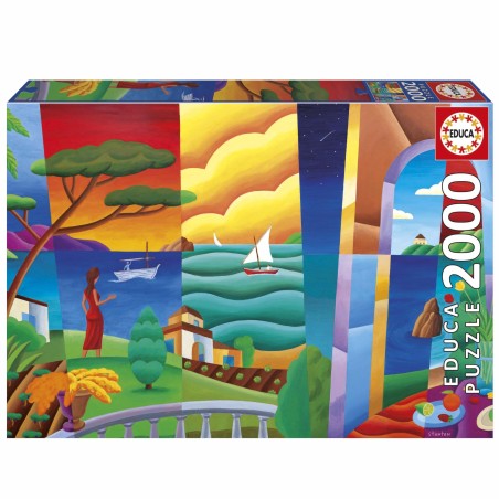 Puzzle - EDUCA - Philip Stanton, Penelope Attend - 2000 pieces - 96x68