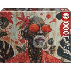 Puzzle - EDUCA - Gardien des Tropiques - 1000 pieces - 48 x 68 cm - a