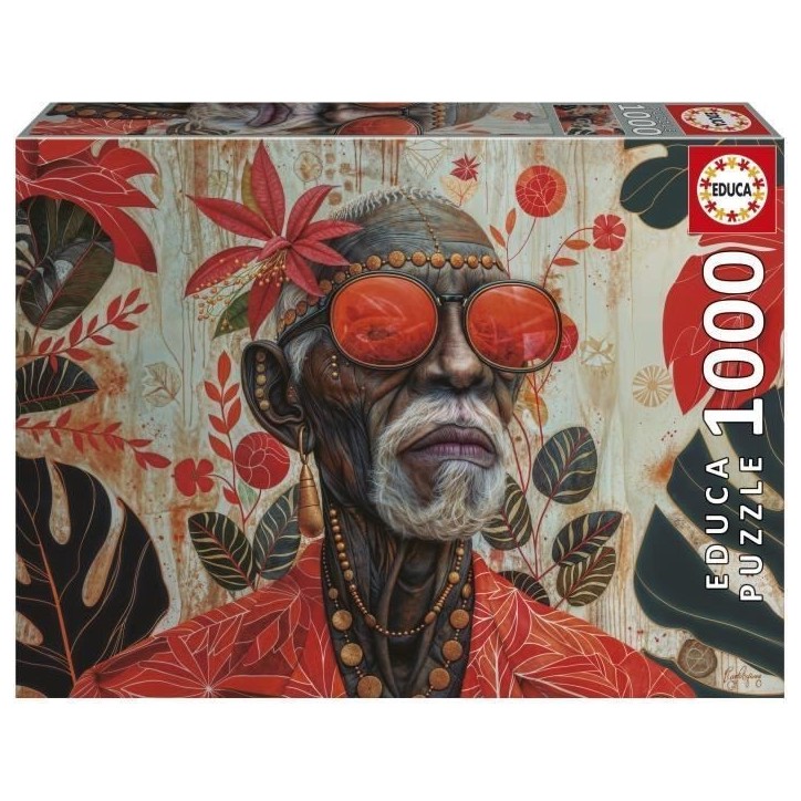 Puzzle - EDUCA - Gardien des Tropiques - 1000 pieces - 48 x 68 cm - a partir de 12 ans