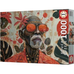 Puzzle - EDUCA - Gardien des Tropiques - 1000 pieces - 48 x 68 cm - a