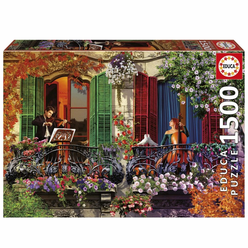 Puzzle - EDUCA - Sérénade - 1500 pieces - 85 x 60 cm - Pour adultes Puzzle - EDUCA - Sérénade - 1500 pieces - 85 x 60 cm - Pour adultes