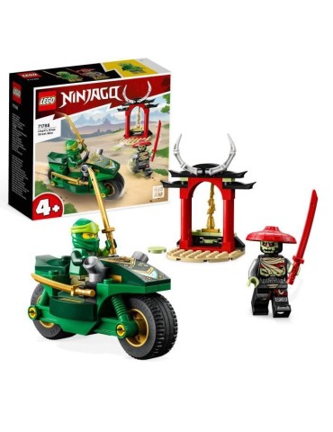 LEGO NINJAGO 71788 La Moto Ninja de Lloyd, Jouet Enfants 4 Ans, Jeu Éducatif, 2 Minifigurines