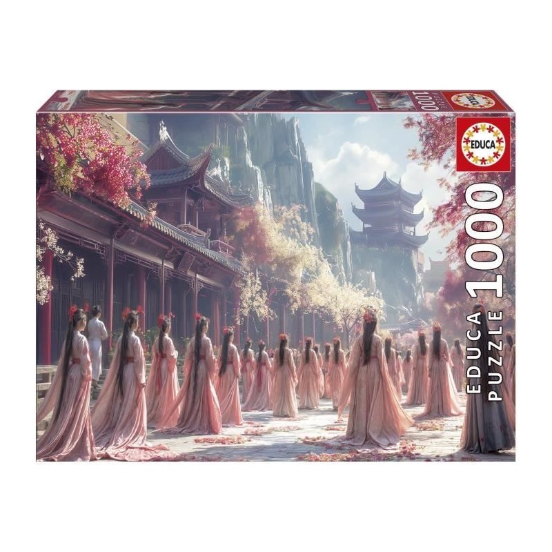 Puzzle - EDUCA - Les Geishas - 1000 pieces - 68x48 cm - a partir de 12 Puzzle - EDUCA - Les Geishas - 1000 pieces - 68x48 cm - a partir de 12