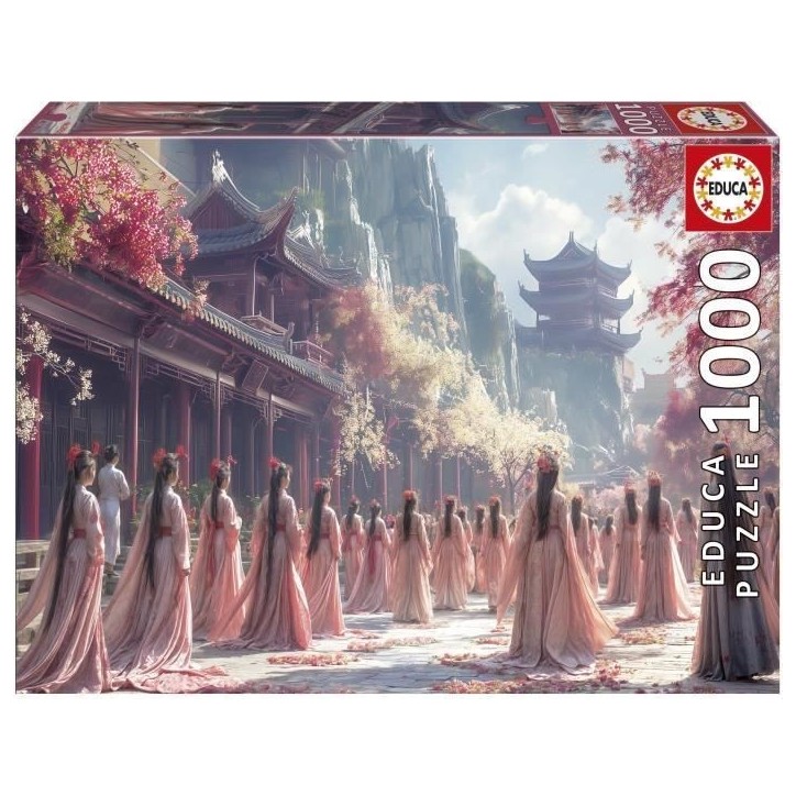 Puzzle - EDUCA - Les Geishas - 1000 pieces - 68x48 cm - a partir de 12 ans Puzzle - EDUCA - Les Geishas - 1000 pieces - 68x48 cm - a partir de 12 ans