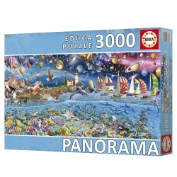 Puzzle - EDUCA - Vie Panorama - 3000 pieces