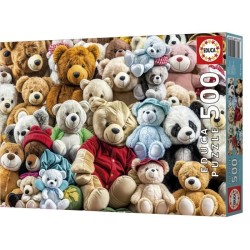 Puzzle - EDUCA - Nounours - 500 pieces - 48x34 cm - Pour enfants a par