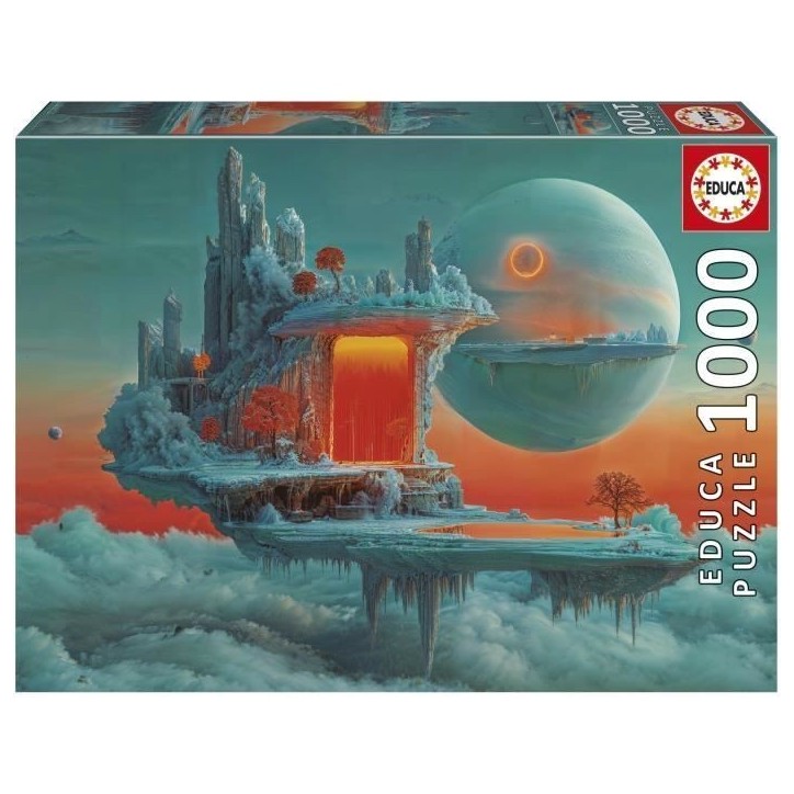 Puzzle - EDUCA - Planete de Feu et de Glace - 1000 pieces - 48 x 68 cm - a partir de 12 ans Puzzle - EDUCA - Planete de Feu et de Glace - 1000 pieces - 48 x 68 cm - a partir de 12 ans