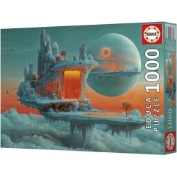 Puzzle - EDUCA - Planete de Feu et de Glace - 1000 pieces - 48 x 68 cm