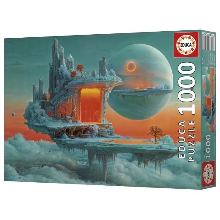 Puzzle - EDUCA - Planete de Feu et de Glace - 1000 pieces - 48 x 68 cm - a partir de 12 ans Puzzle - EDUCA - Planete de Feu et de Glace - 1000 pieces - 48 x 68 cm - a partir de 12 ans