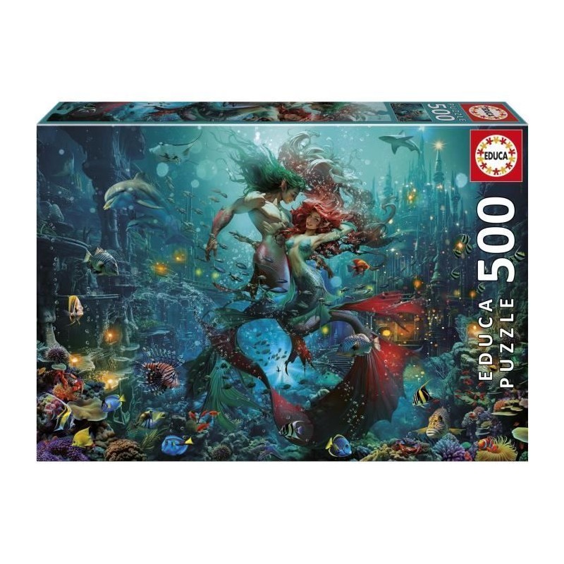Puzzle - EDUCA - Atlantide - 500 pieces Puzzle - EDUCA - Atlantide - 500 pieces