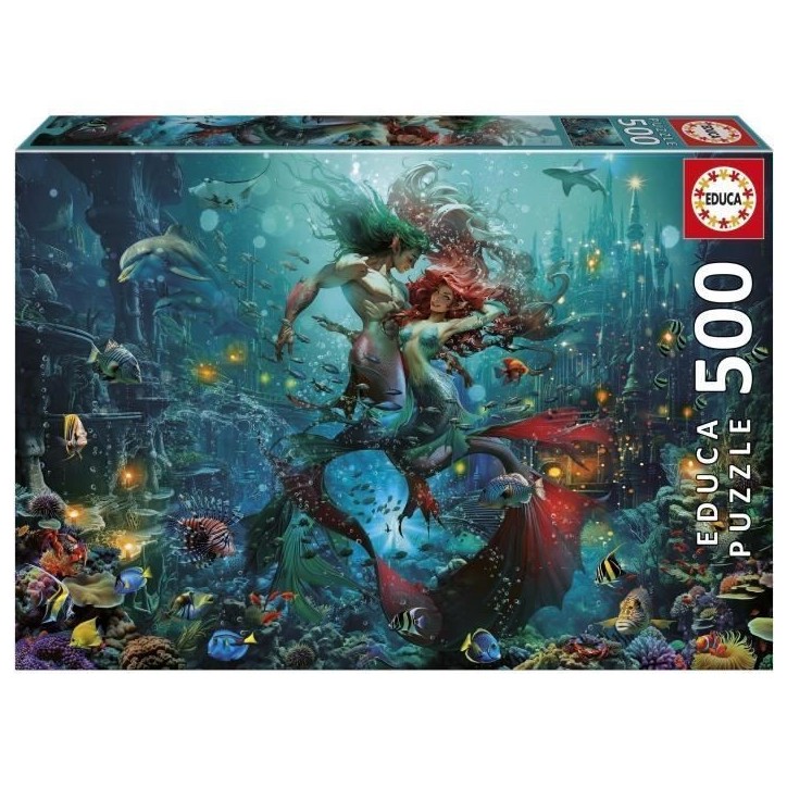 Puzzle - EDUCA - Atlantide - 500 pieces Puzzle - EDUCA - Atlantide - 500 pieces