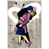 Puzzle - EDUCA - LE BAISER, TV BOY - 1000 pieces - 68 x 48 cm - Pour a