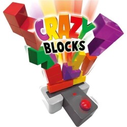 Jeu d'adresse - EDUCA - CRAZY BLOCKS - 15 blocs colorés - a partir de