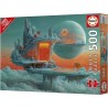 Puzzle - EDUCA - Planete de Feu et de Glace - 500 pieces - 68x48 cm -